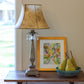 HomeRoots 14" Slanted Softback Lampshade With Antique Parchment Finish