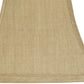 HomeRoots 14" Square Bell No Slub Lampshade in Pale Brown Finish