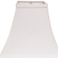 HomeRoots 14" Squre Bell No Slub Lampshade in White Finish