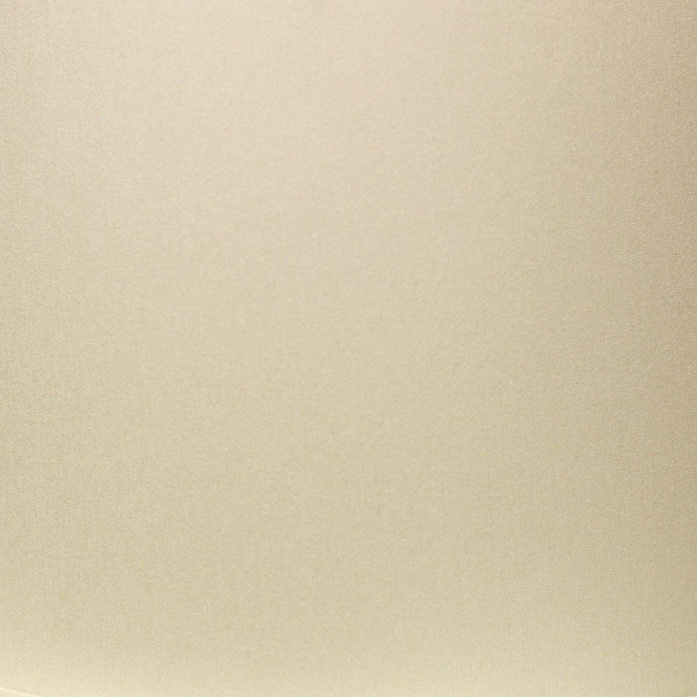 HomeRoots 14" Throwback Drum No Slub Lampshade in Ivory Finish