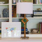 HomeRoots 14" Throwback Oval No Slub Lampshade in White Finish