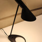 HomeRoots 14" x 22" Metal Table Lamp in Black Finish