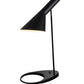 HomeRoots 14" x 22" Metal Table Lamp in Black Finish