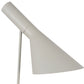 HomeRoots 14" x 22" Metal Table Lamp in White Finish
