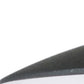 HomeRoots 15" Desk Lamp With Flat Shade and Black Metal Finish