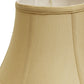 HomeRoots 15" Drum No Slub Lampshade in Pale Brown Finish