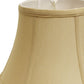 HomeRoots 15" Drum No Slub Lampshade in Pale Brown Finish