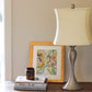 HomeRoots 15" Soft Box Paperback Pongee Silk Lampshade in Ivory Finish