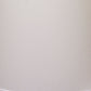 HomeRoots 15" Throwback Drum No Slub Lampshade in White Finish