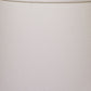 HomeRoots 15" Throwback Drum No Slub Lampshade in White Finish