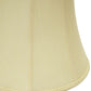 HomeRoots 16" Altered Bell Monay Shantung Lampshade in Antique White Finish
