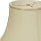 HomeRoots 16" Altered Bell Monay Shantung Lampshade in Ivory Finish