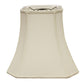 HomeRoots 16" Inherent Slanted Square Bell Linen Lampshade
