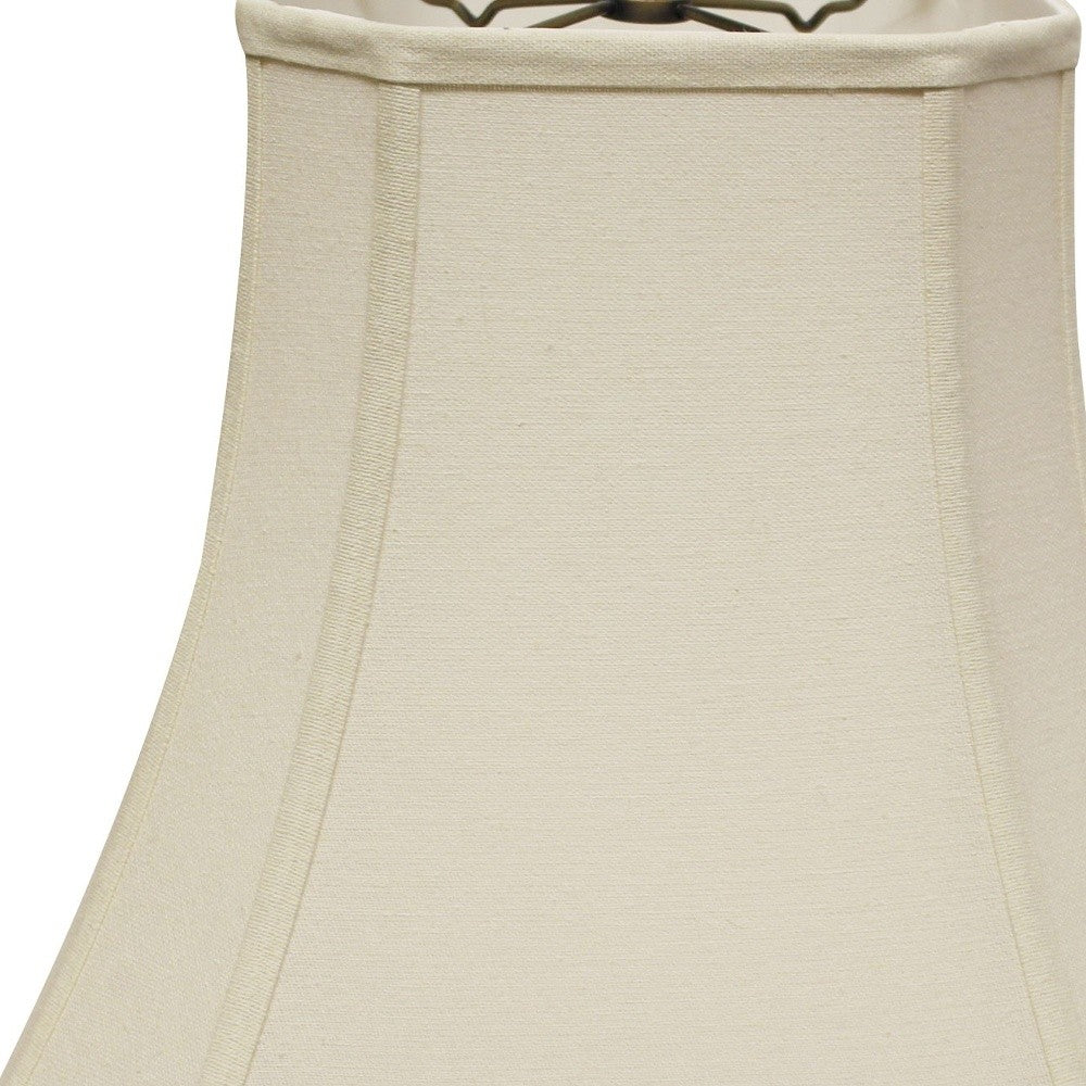 HomeRoots 16" Inherent Slanted Square Bell Linen Lampshade