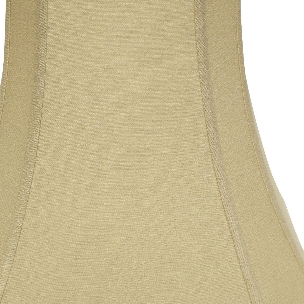 HomeRoots 16" Inherent Slanted Square Bell Linen Lampshade