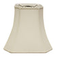 HomeRoots 16" Inherent Slanted Square Bell Linen Lampshade