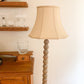 HomeRoots 16" Octagon Monay Shantung Lampshade in Antique White Finish