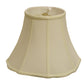 HomeRoots 16" Octagon Monay Shantung Lampshade in Ivory Finish