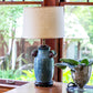 HomeRoots 16" Parchment Throwback Drum Linen Lampshade in Beige Finish