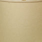 HomeRoots 16" Parchment Throwback Drum Linen Lampshade in Beige Finish