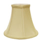 HomeRoots 16" Premium Bell Monay Shantung Lampshade in Antique White Finish