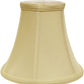 HomeRoots 16" Premium Bell Monay Shantung Lampshade in Antique White Finish