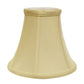 HomeRoots 16" Premium Bell Monay Shantung Lampshade in Antique White Finish