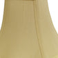 HomeRoots 16" Premium Square Monay Shantung Lampshade in Antique White Finish