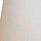 HomeRoots 16" Throwback Drum No Slub Lampshade in Ivory Finish