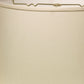 HomeRoots 16" Throwback Drum No Slub Lampshade in White Finish