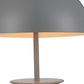 HomeRoots 16" x 16" x 16" Aluminum Table Lamp in Grey Finish