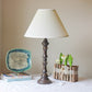 HomeRoots 17" Deep Cone Slanted Broadcloth Lampshade in Ivory Finish