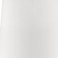 HomeRoots 17" Modern Table Lamp With Touch Switch in Powder White Finish