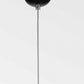 HomeRoots 17" x 17" Pendant Lamp With Stainless Steel Finish