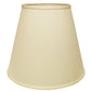 HomeRoots 18" Deep Empire No Slub Lampshade in Ivory Finish