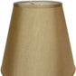 HomeRoots 18" Deep Empire No Slub Lampshade in Pale Brown Finish