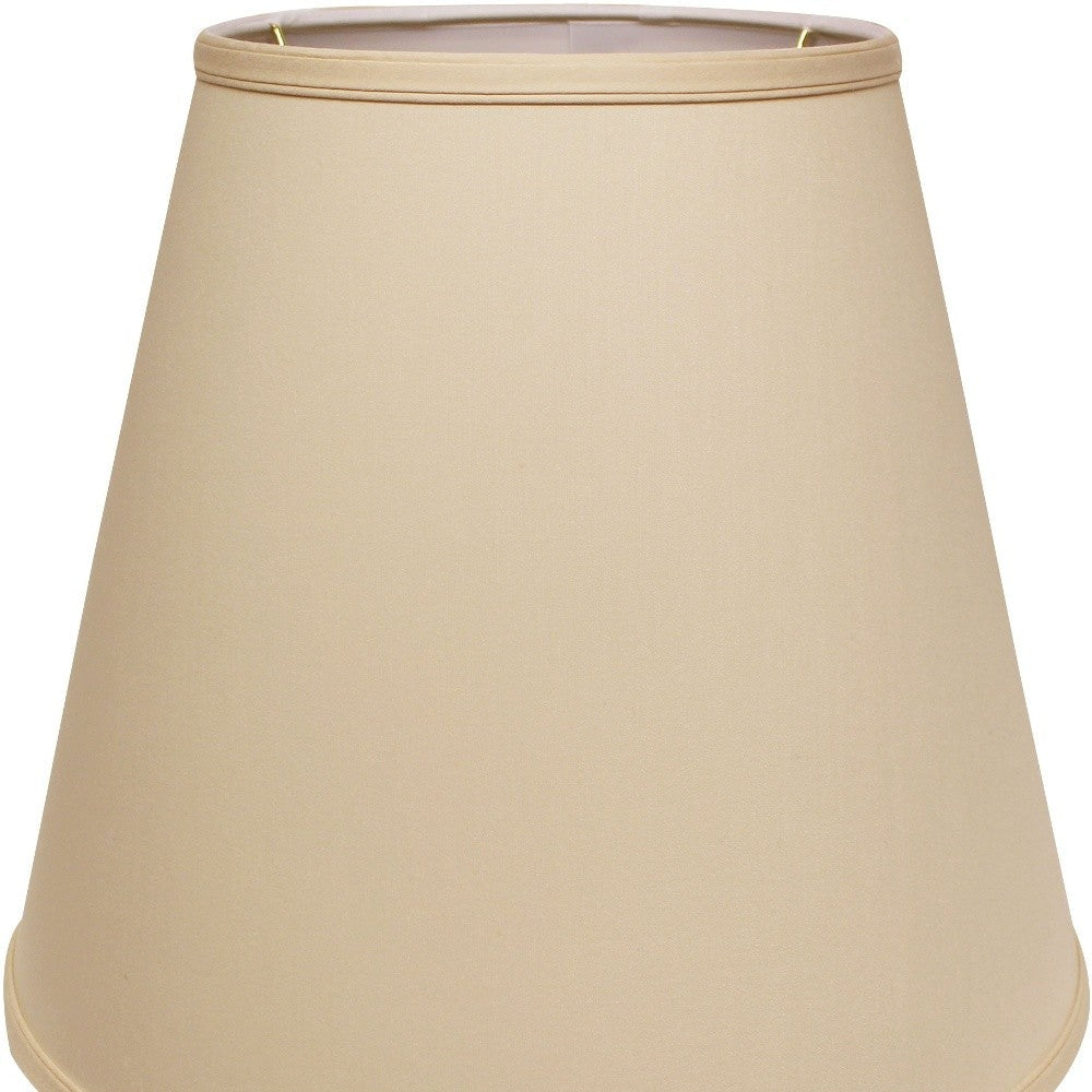 HomeRoots 18" Deep Empire No Slub Lampshade in Slate Grey Finish