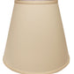 HomeRoots 18" Deep Empire No Slub Lampshade in Slate Grey Finish