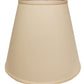 HomeRoots 18" Deep Empire No Slub Lampshade in Slate Grey Finish