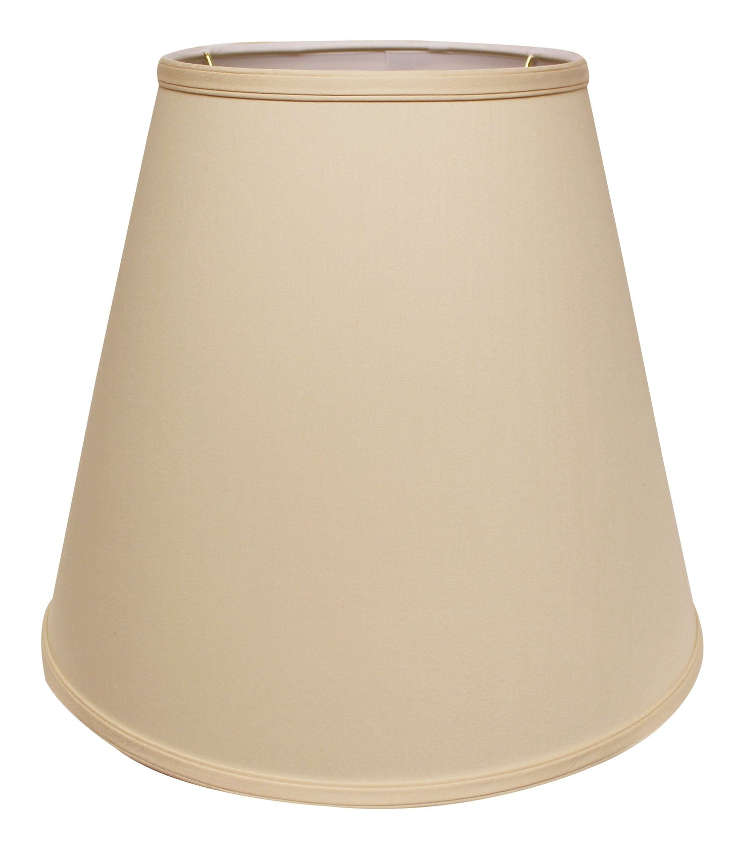 HomeRoots 18" Deep Empire No Slub Lampshade in Slate Grey Finish