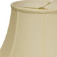 HomeRoots 18" Drum No Slub Lampshade in Ivory Finish