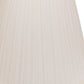 HomeRoots 18" Empire Deep Slanted Broadcloth Lampshade in White Finish