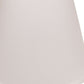 HomeRoots 18" Empire Deep Slanted No Slub Lampshade in White Finish