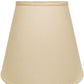 HomeRoots 18" Empire Linen Lampshade in Parchment Beige Finish