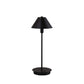 HomeRoots 18” Industrial Bedside Table Lamp in Matte Black Finish