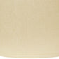 HomeRoots 18" Parchment Throwback Oval Linen Lampshade in Beige Finish