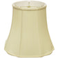 HomeRoots 18" Premium Octagon Monay Shantung Lampshade in Antique White Finish