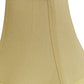 HomeRoots 18" Premium Square Monay Shantung Lampshade in Antique White Finish