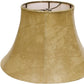HomeRoots 18" Slanted Softback Parchment Lampshade With Faux Snakeskin Finish
