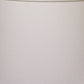 HomeRoots 18" Throwback Drum No Slub Lampshade in White Finish